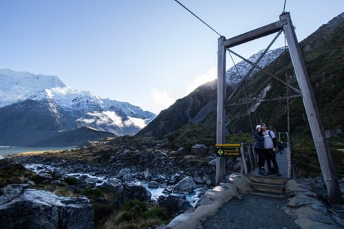 Hooker Valley Track Swingbridge