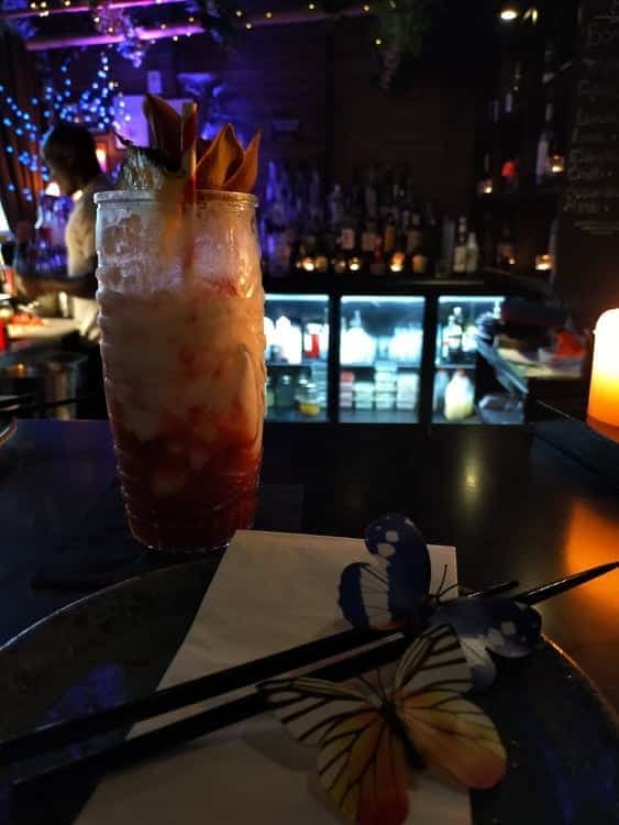Best Restaurants in Queenstown: Blue Kanu Cocktails, Queenstown