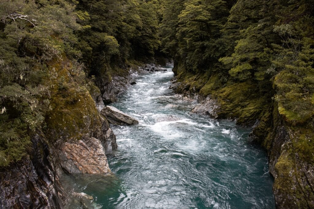 Walking tracks Wanaka, Blue Pools Makarora