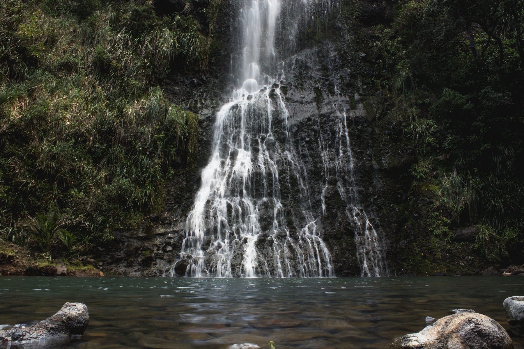 View of Karekare Falls