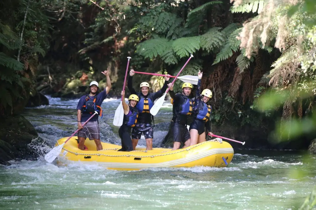 White water rafting, Rotorua