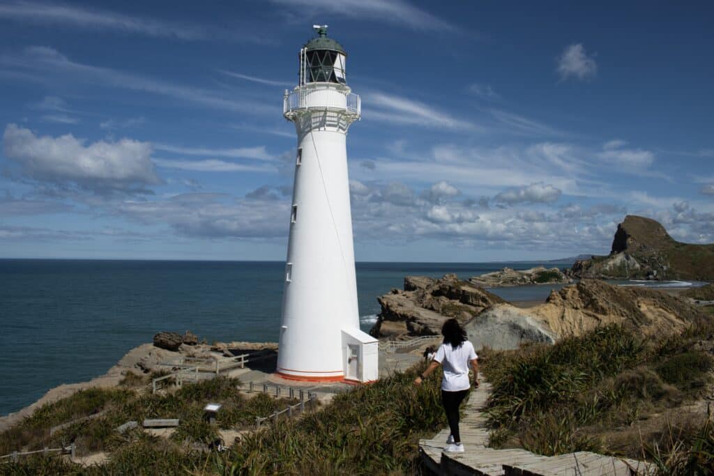 Castle Point Lighthouse, best sunset spots Wellington