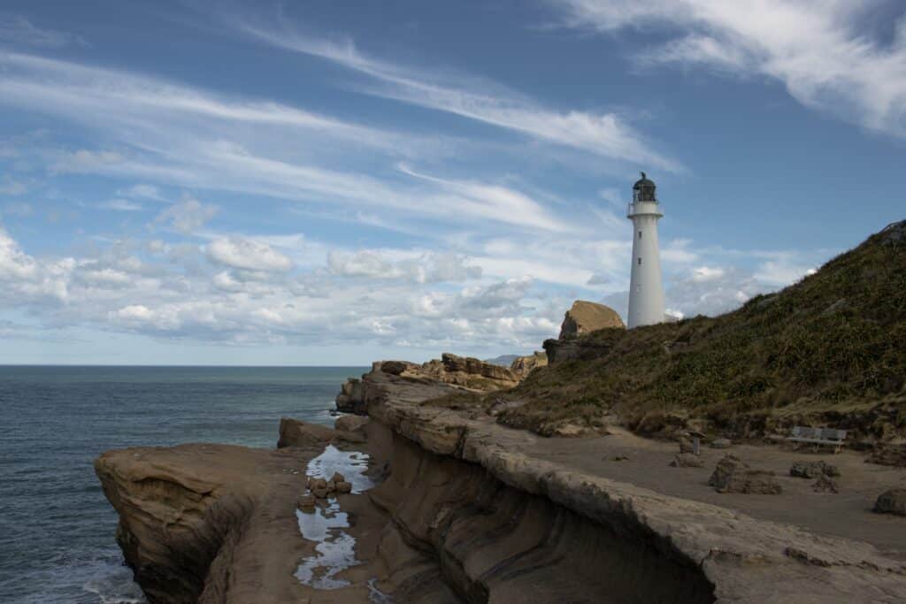 Castlepoint Lighthouse, best sunset spots Wellington