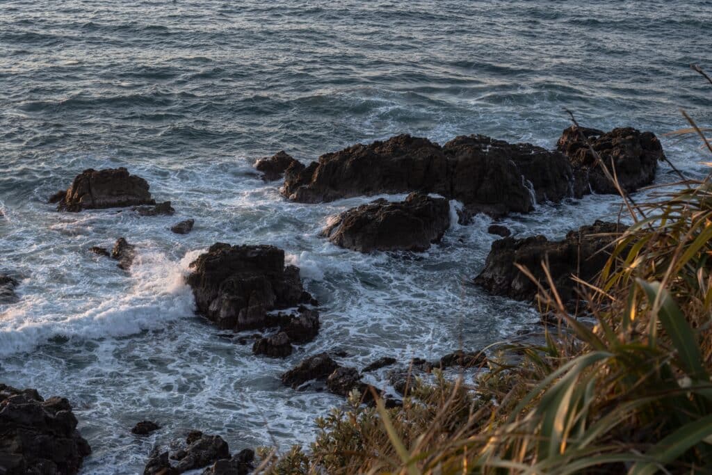 Rocky Bay beach, sunsets in Wellington