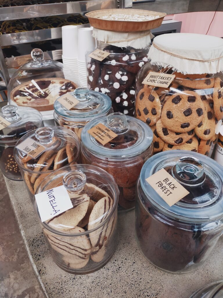 21 Fun Things to do in Auckland City 7 Fun things to do in Auckland: Photo of jar full of Moustache cookies
