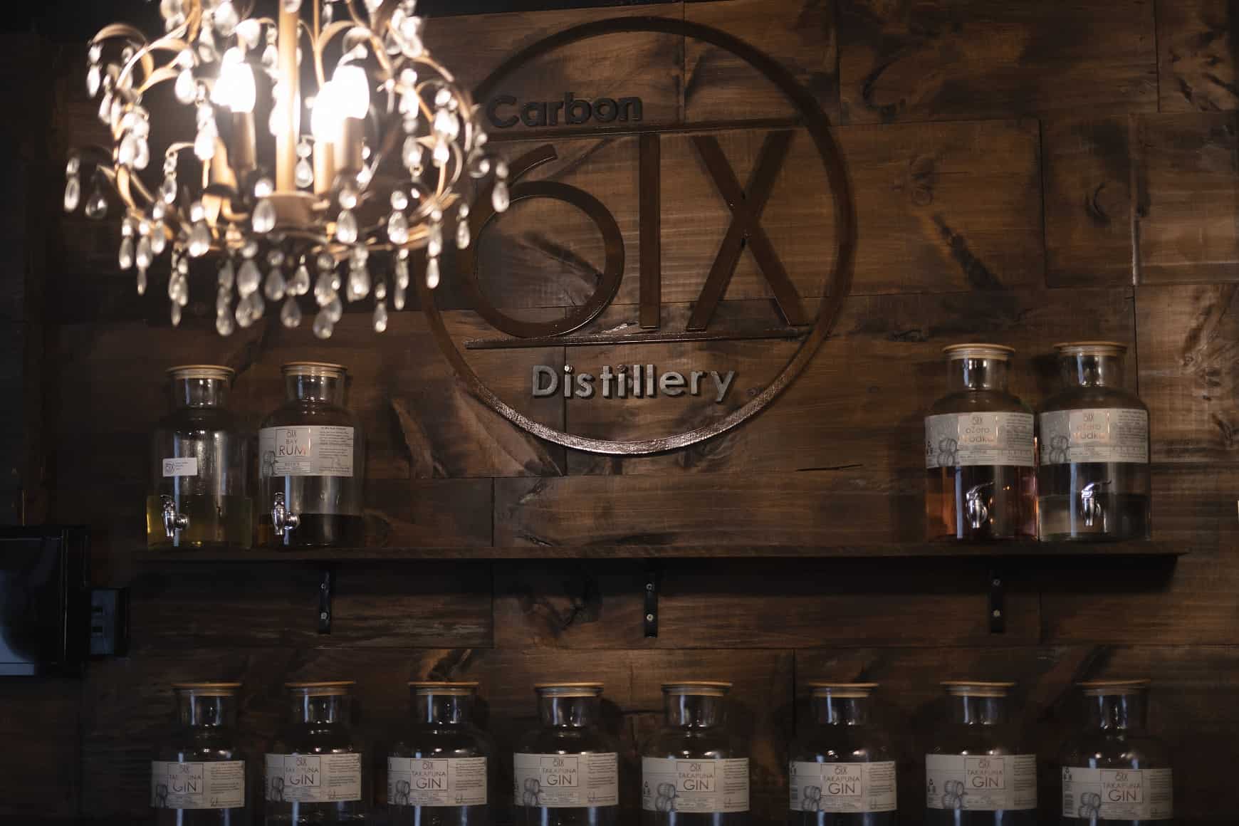 Gin tasting in Auckland at Carbo Six Distillery