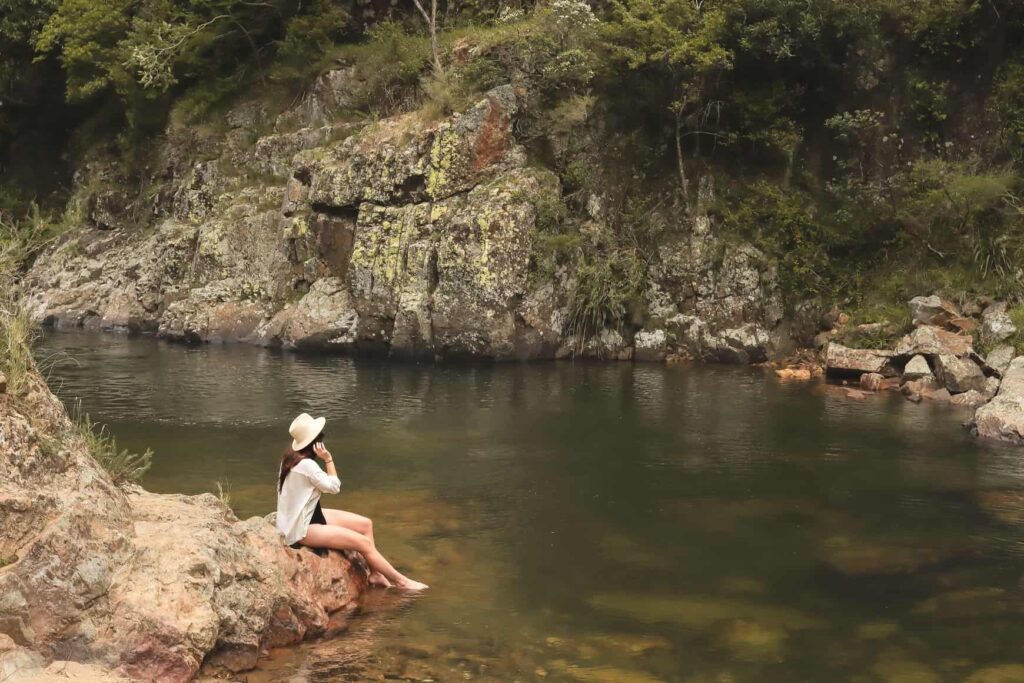 Hiking in Karangahake Gorge