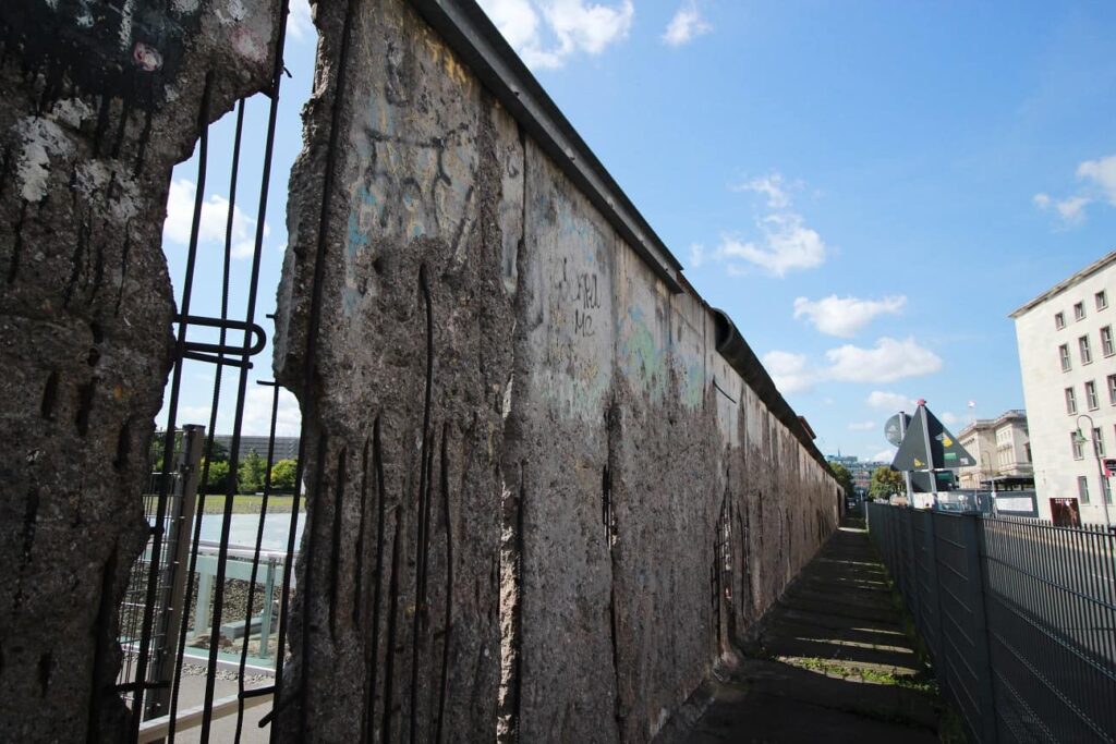 A section of the Berlin Wall outside the Topography of Terror