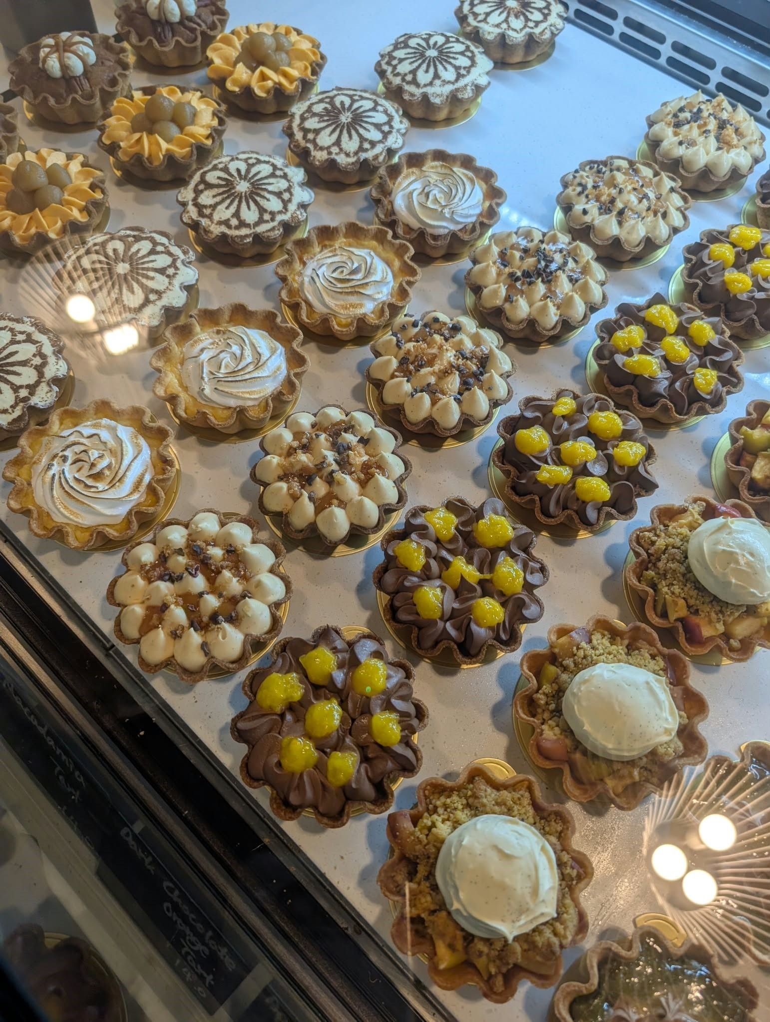 6 different types of gluten free cafes at Tart Patisserie in Ponsonby